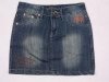 Ed hardy women jean skirts