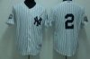 Baseball world series jerseys yankees #2 jeter MLB jerseys (paypal)