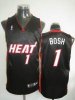 wholesale cheap Chris Bosh 1 Miami Heat Black NBA Jerseys
