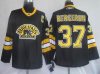 wholesale cheap Patrice Bergeron 37 Boston Bruins Black 3rd NHL Hockey Jerseys