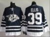 wholesale cheap Dan Ellis 39 Nashville Predators Dark Blue NHL Hockey Jerseys